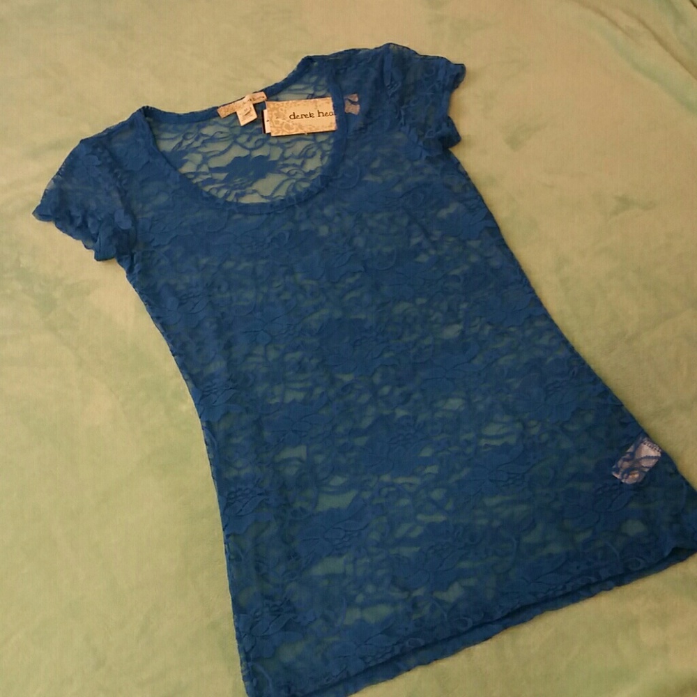 derek heart blue lace
